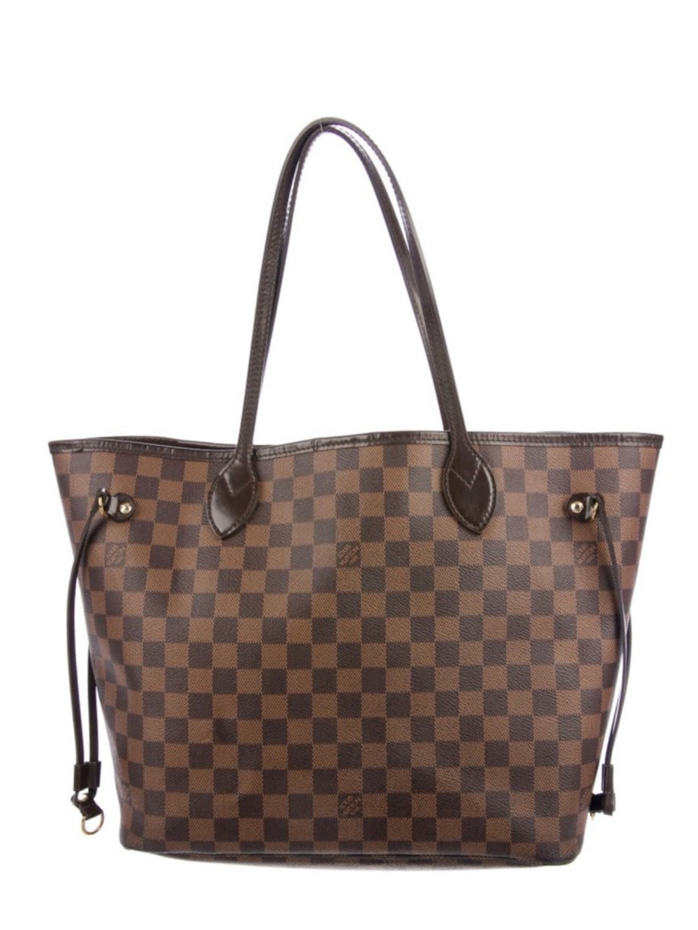 Louis Vuitton Brown Damier Canvas Neverfull Tote